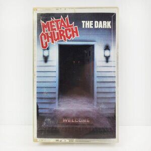 Metal Church The Dark Cassette Tape Heavy Metal 1986 Vintage 80s Tested